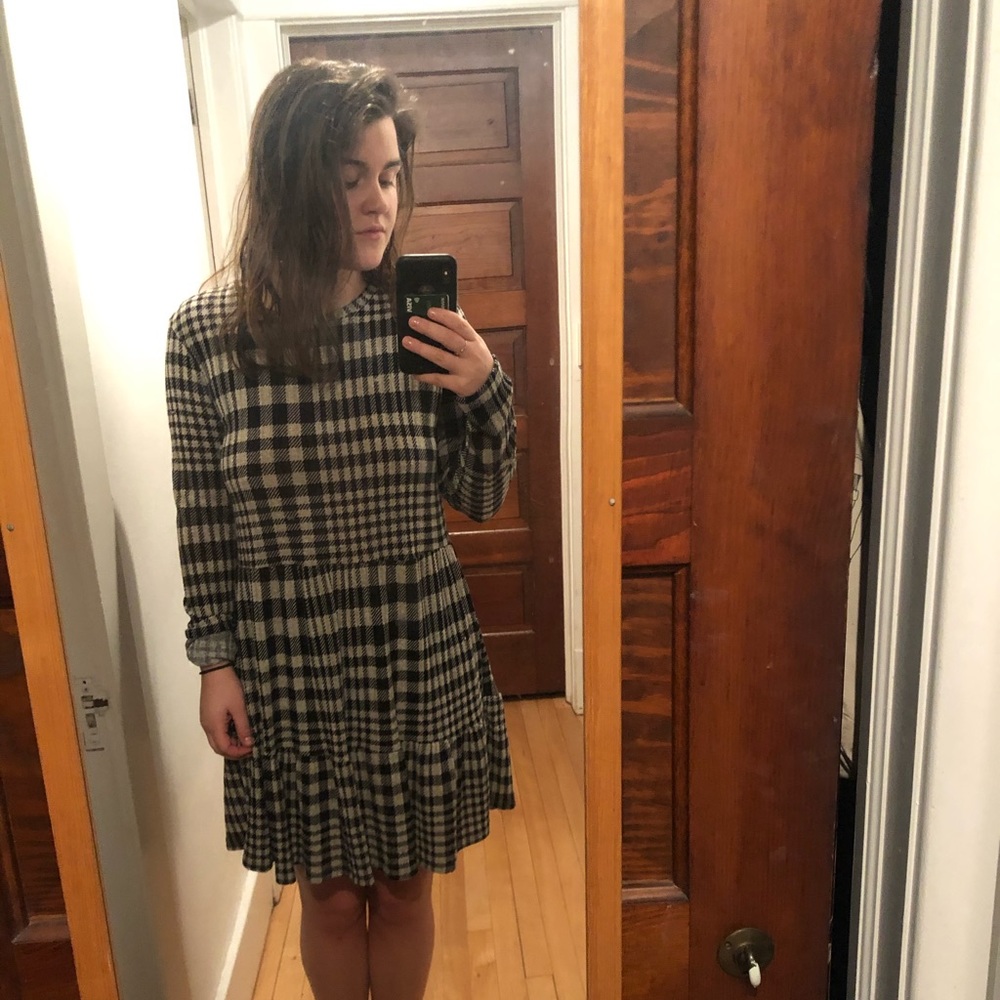 Plaid Zara Midi Dress